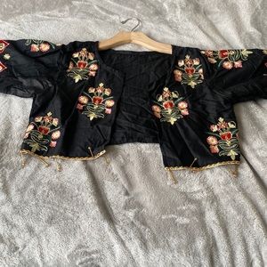 Ethnic Jacket to wear on jeans or dress/romper.